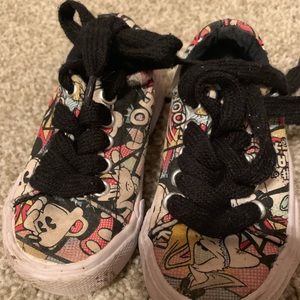 Used Disney comic sneakers